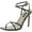 Black, variant on Womens Tidle Ankle Strap Dressy Heels