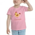 thumbnail image 3 of Cartoon Chicken Funny Toddler T Shirts for Boys Girls (Pink, 4T), 3 of 5