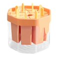 thumbnail image 2 of Professional Silicone Popsicle Molds Set, BPA-Free Reusable Ice Cream Molds DIY Kit with Stand, Family-Safe Frozen Treat Maker for Summer, Kids Snacks, Healthy Desserts, 2 of 9