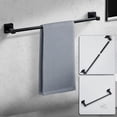 thumbnail image 4 of Set de herrajes para baño Bluebyrne, negro mate, 4 piezas, 4 of 7