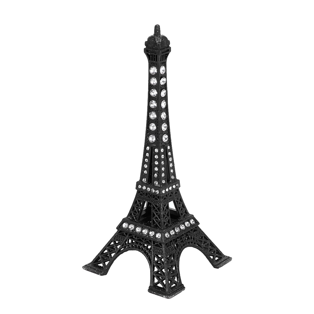 Rhinestone Decor France Paris Eiffel Tower Sculpture Statue Model