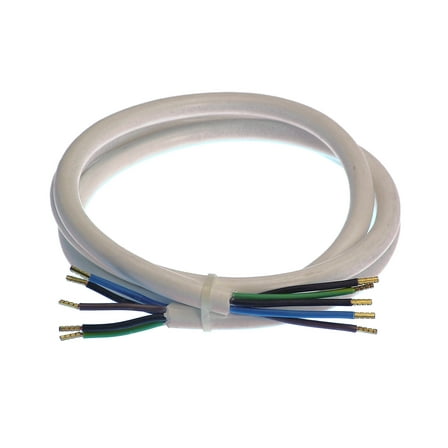 AS  Schwabe H05VV-F Cooker Connection Cable 5G2.5 1.5 m White 70867