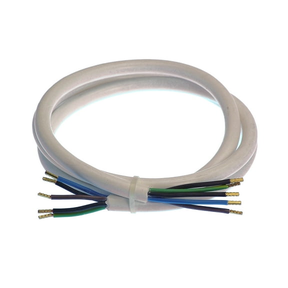 AS  Schwabe H05VV-F Cooker Connection Cable 5G2.5 1.5 m White 70867