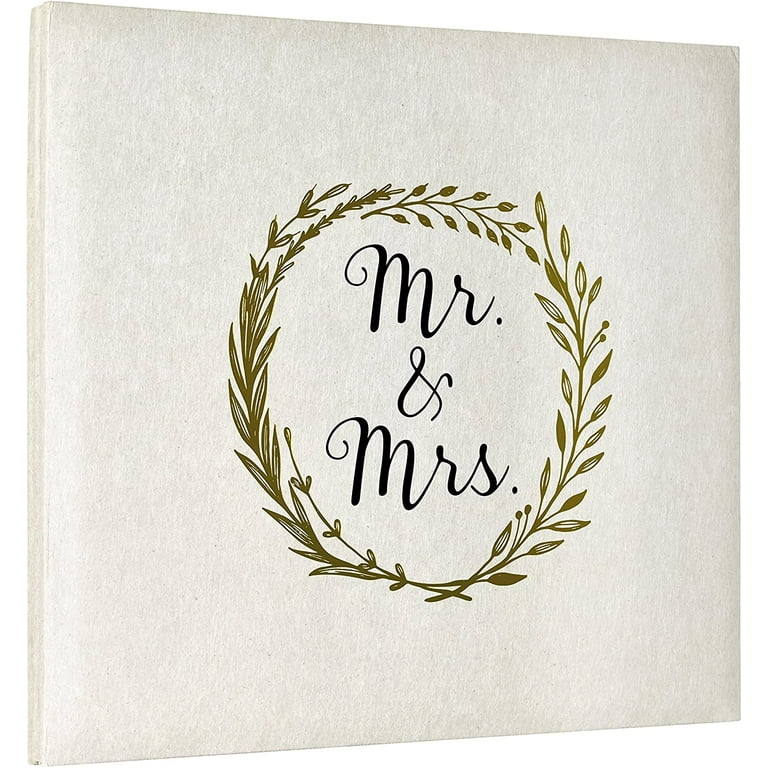 MBI Mr & Mrs 4x6 Wedding Photo Album