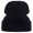 Black, variant on TELOLY Beanies Hats Men,Elegant Embroidery Beanies Hats Men,Unique Letter Pattern Design Hats for Men,Black