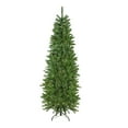thumbnail image 2 of Northlight 6.5' Pre-Lit Pencil River Fir Artificial Christmas Tree - Multicolor Lights, 2 of 4