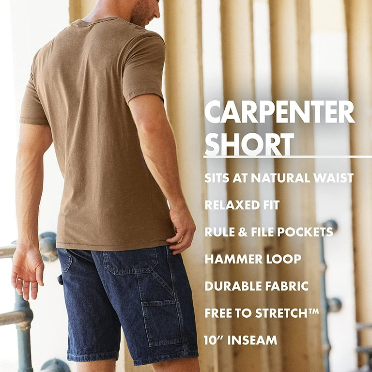 Wrangler loose fit carpenter shorts sales