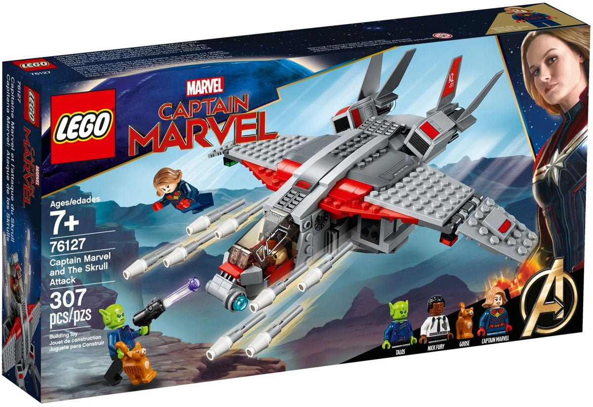 Captain Marvel \u0026 The Skrull Attack Set 