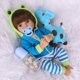 thumbnail image 3 of CHAREX Realistic Reborn Baby Dolls Lifelike Weighted Reborn Boy 18 inch Toddler Soft Body Toy Giraffe Gift Set, 3 of 5
