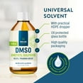thumbnail image 3 of DMSO (dimetilsulfóxido) de grado farmacéutico 99,9% 250 ml, 3 of 7