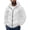 White Jacket, variant on YUGYXL Mens Zip Up Fleece Lined Reflective Hoodies Sweatshirts Outdoor Workout Loose Pullover Tops with Pockets Beige Jacket