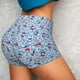 thumbnail image 4 of Fotbe Red Cherries Shorts Sin Costuras – Shorts Deportivos de Cintura Alta para Mujer, Elásticos para Gimnasio, Yoga, Running o Ciclismo-Medium, 4 of 8