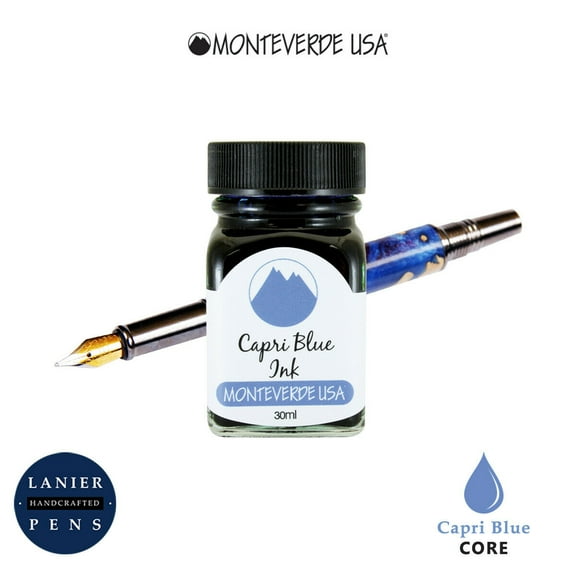 Monteverde Ink Bottle - Capri Blue