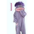 thumbnail image 2 of Funny Big Mouth Monster Onesie Green Halloween Cosplay Costume, 2 of 12