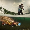 thumbnail image 2 of Bionic Segmentos múltiples Cebo Señuelo para peces Forma de tilapia con anzuelo triple Aparejos de pesca 8.5cm6 #, 2 of 5