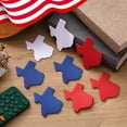 thumbnail image 3 of Notas adhesivas Gilprop Texas Shape, 8 blocs, 240 hojas, rojo, azul y blanco, 3 of 6