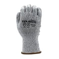 thumbnail image 2 of 10-Pack of Cordova 3716GXL Caliber Salt & Pepper 13-Gauge HPPE Shell Work Gloves, Gray Polyurethane Palm Coating, ANSI Cut Level A2, X-Large, 2 of 4