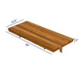 thumbnail image 5 of 24" Grand Resort Wall Mount Teak Shower Bench, 5 of 5