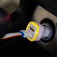 thumbnail image 3 of New Universal Mobile Phone Charger 2.1A LED USB Dual 2 Port Hot Adapter Socket Car Charger For Iphone/Samsung/HTC as shown, 3 of 6