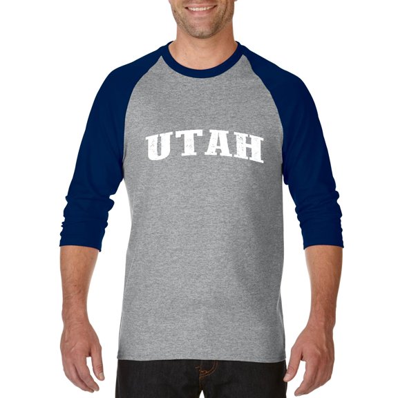 Artix - Mens Raglan Sleeve Baseball T-Shirts - Utah