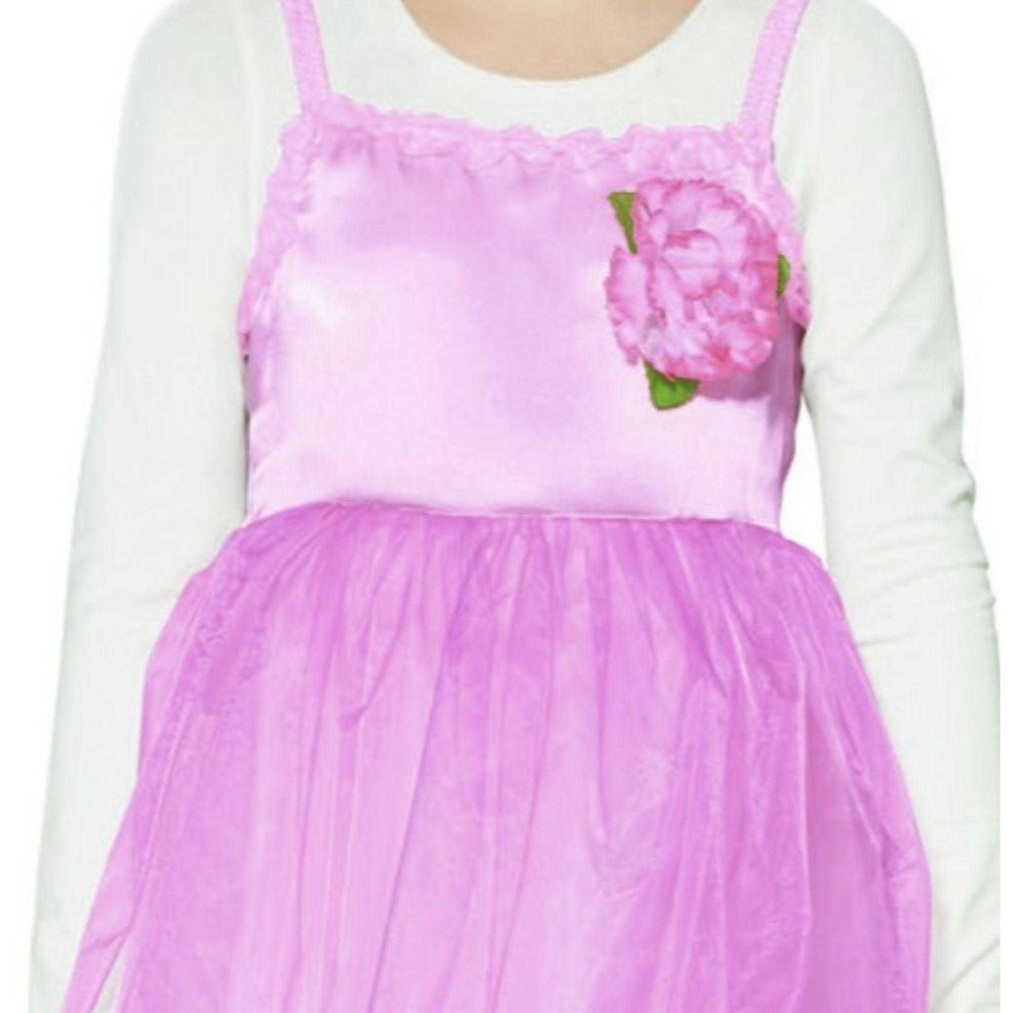Pink and White Fairy Ballerina Girl Child Halloween Costume - Medium