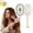 Beige + oil, variant on 5 in 1 Air Cushion Brush, Electric Spray Air Cushion Massage Comb, Misting Hair Brush with Water Spray, Reduces Frizz & Nourishes Hair