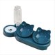 thumbnail image 1 of para Mascotas con Bebedero, Diseño , Juego de Inclinados para Agua y Comida con Botella de Agua por Gravedad para Proteger el Cuello., 1 of 8