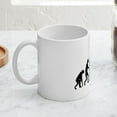 thumbnail image 4 of CafePress - Football Punter Evolution Mugs - 11 oz Ceramic Mug - Novelty Coffee Tea Cup, 4 of 6