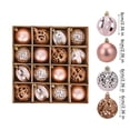 thumbnail image 3 of Adornos Colgantes XWSHYW Adornos Navideños Bola de Colores 6/8 Cm, 3 of 6