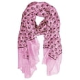 thumbnail image 3 of Peach Couture Lightweight Soft Animal Owl Printed Scarf Shawl, 3 of 7