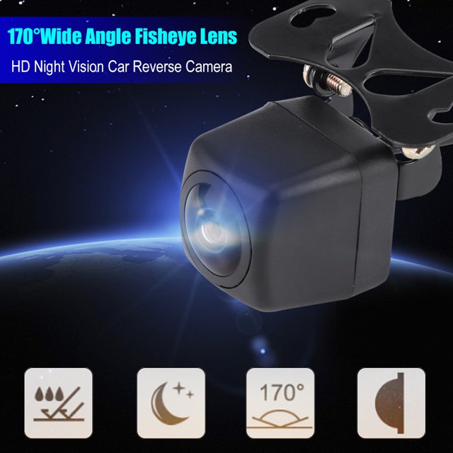 Cámara de aparcamiento para coche lente ojo de pez gran angular de 170 HD nocturna ANGGREK Otros
