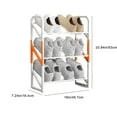 thumbnail image 7 of YZEGDCH Shoe Rack Shoe Rack for Small Space Kids Toddler Adult Shoe Storage Organizer Shelf for Closet Floor Entryway Bedroom, Space Saver Shoe Rack Organization Shelves, 7 of 7