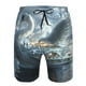 thumbnail image 3 of Fotbe Fantasy Swan Yacht Design Trajes de Baño Estampados para Hombre, Shorts de Verano de Secado Rápido, Ropa de Playa, Bañadores-XX-Large, 3 of 6