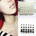 thumbnail image 6 of 12 Pairs Attractive Elegant Faux Pearl All-match Ear Stud for Party, 6 of 8