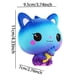 thumbnail image 4 of Adorable gato de hielo, juguete antiestrés, figura decorativa de dibujos animados, suave y mullida, ideal para relajarse, 4 of 8