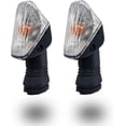 thumbnail image 6 of 2Pcs Motorcycle Turn Signal Indicator Light Compatible with KAWASAKI ZX6R ZX-6RR KLE500 KLE 650 KLR650 Front/Rear Blinker Lamp (Amber Shell), 6 of 11