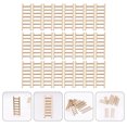 thumbnail image 4 of 24PCS Simulation Ladder Decoration Wooden Stairs Micro-landscape Adornment, 4 of 8