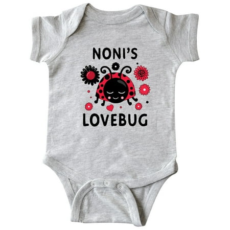 

Inktastic Valentine s Day Noni s Lovebug Gift Baby Boy or Baby Girl Bodysuit