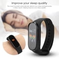 thumbnail image 1 of Smartband Negro Smartband Impermeable, Pulsera Deportiva, Para Parejas Mujeres Y Hombres, 1 of 7