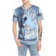 thumbnail image 1 of Elevenparis Hombre Gris Fantasma Camiseta Gráfica blanca XL, 1 of 1