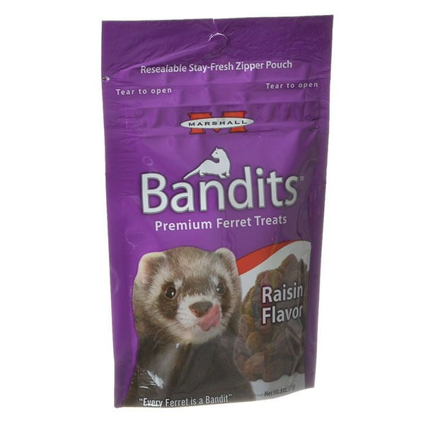 Marshall Pet Products MR00383 Bandit Ferret Treats Raisin - 3 Oz ...