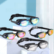 thumbnail image 2 of Gafas de natación de silicona para adultos, gafas para miopía, gafas con revestimiento antivaho, 2 of 6