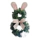 thumbnail image 5 of Guirnalda de conejo de Pascua, guirnalda de conejo de Pascua, adorno colgante Artificial con nudo de lazo para fiesta, hogar, vacaciones, decoraciones BLESIY Corona de orejas de conejo de Pascua, 5 of 8