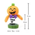 thumbnail image 2 of Halloween Plastic Candy Jar Pumpkin Doll Candy Box Cookie Jars Container Party Decoration, 2 of 5