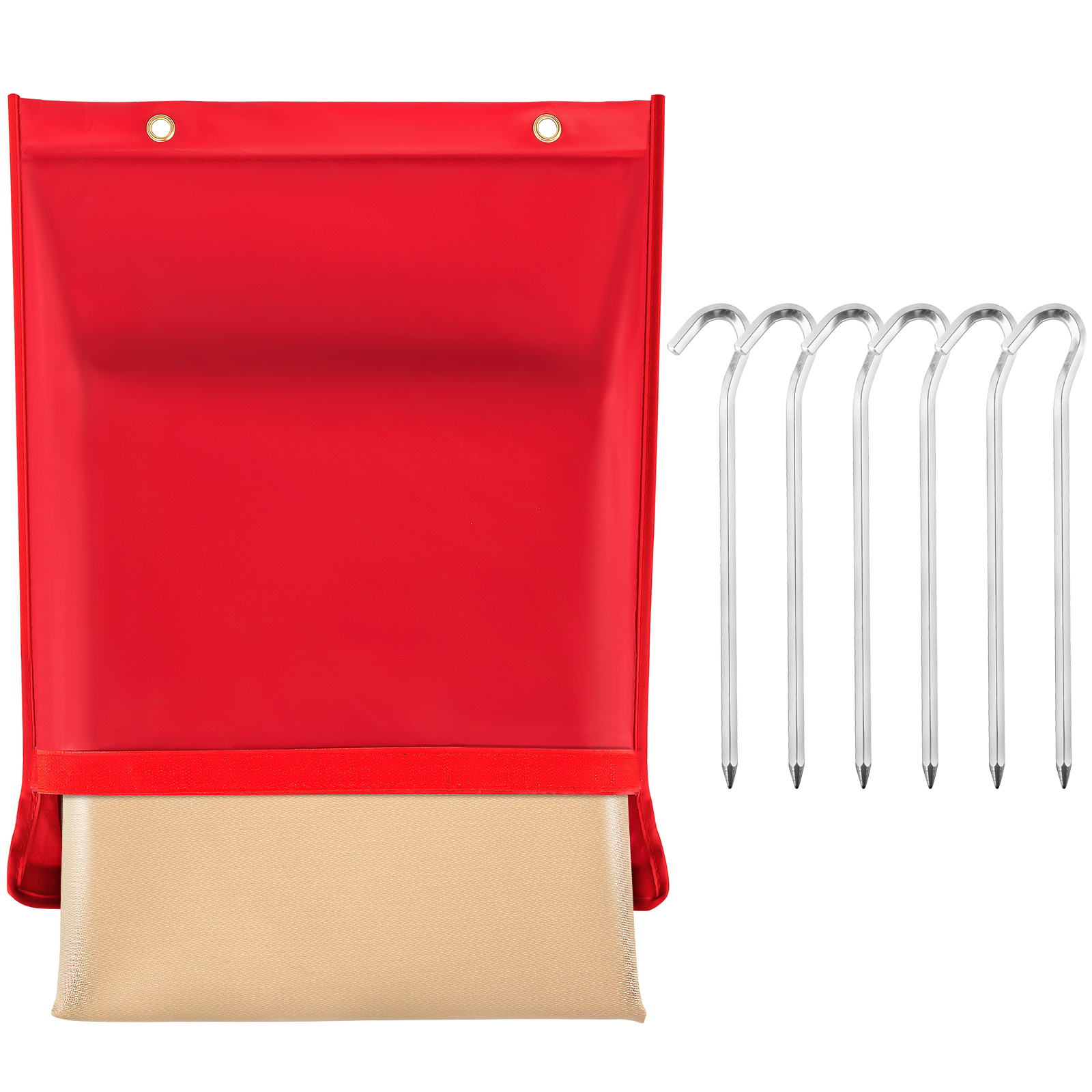 VEVOR Welding Blanket, 67" x 60" Fire Blanket, Fiberglass Fire Pit Mat