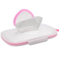 thumbnail image 3 of Caja portátil para toallitas húmedas de bebé, estuche colgante para toallitas en cochecito, contenedor para toallitas de viaje para exteriores, caja para toallitas húmedas, 3 of 7