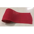 thumbnail image 4 of AAYU Brand Premium red 5" Burlap Ribbon Rolls | Red 5 Inch x 5 Yards 100% Natural, Eco-Friendly, Natural Floral Arrangements and Gift Decor (Red), 4 of 6
