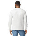 thumbnail image 4 of Gildan Adult’s Ultra Cotton Long Sleeve T-Shirt, Durable Ribbed Collar White Tee, Bulk 3 Pack, S, 4 of 5