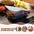 thumbnail image 3 of WRISTBIQUE Wear Resistant Stainless Steel Steak Cutter Portable Kitchen Tool for Home Or Restaurant, 3 of 8