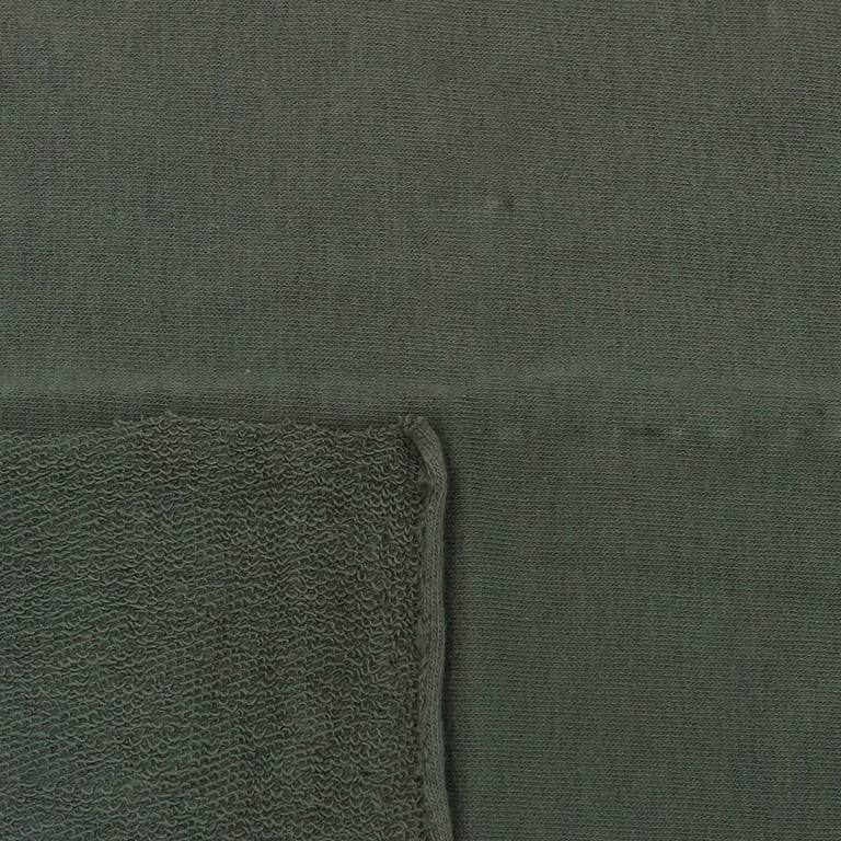 FREE SHIPPING!!! Greenish Solid Slub Cotton Spandex Jersey Knit Fabric, DIY  Projects by the Yard